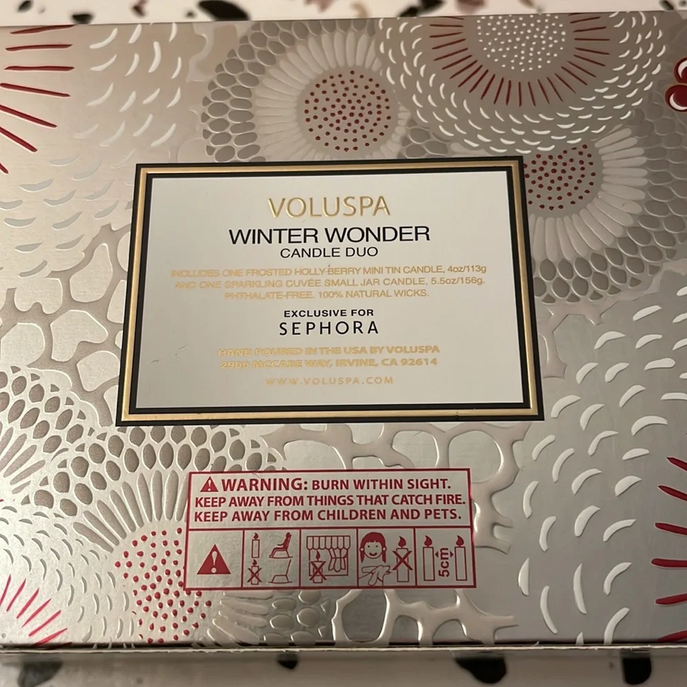 VOLUSPA x Sephora Winter Wonder Candle Duo - Picture 2 of 5